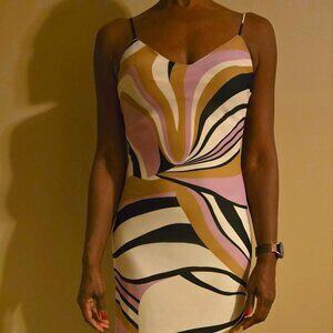 Spaghetti Strap Chiffon Dress